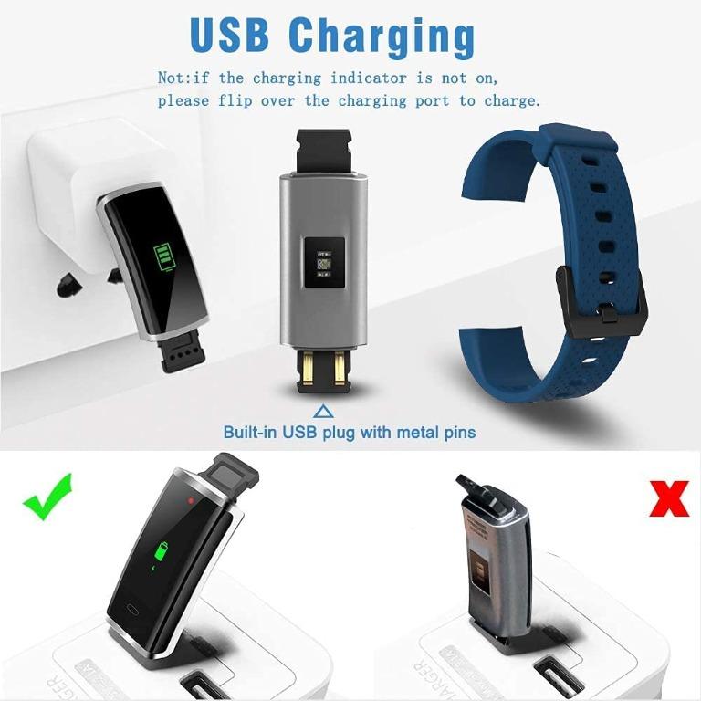 OumuEle Fitness Tracker Hr [14], Mobile Phones & Gadgets, Wearables & Smart Watches on Carousell