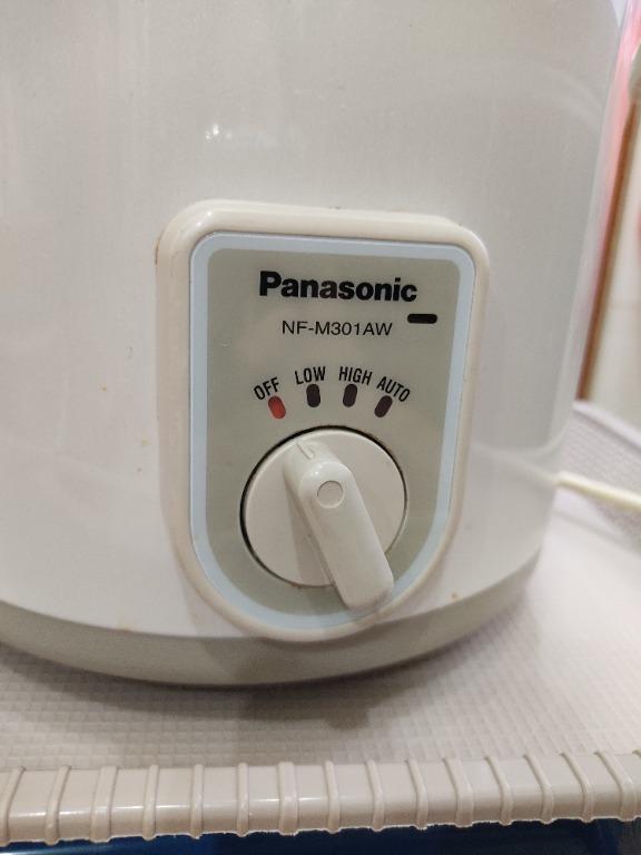 Panasonic NFM301AW White Slow Cooker 3L, TV & Home Appliances, Kitchen