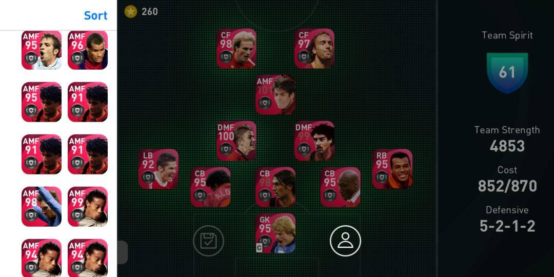 Pes Mobile Account Video Gaming Gaming Accessories Game Gift Cards Accounts On Carousell