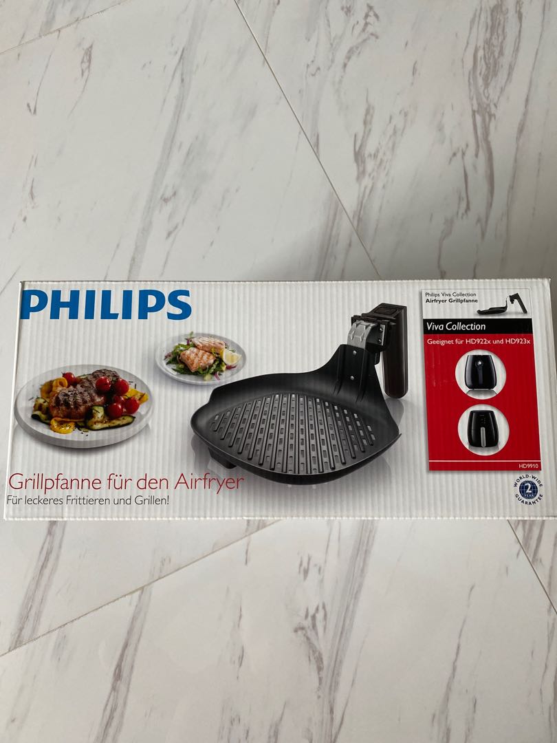 Philips Airfryer Grill Pan HD9910, Furniture & Home Living, Kitchenware