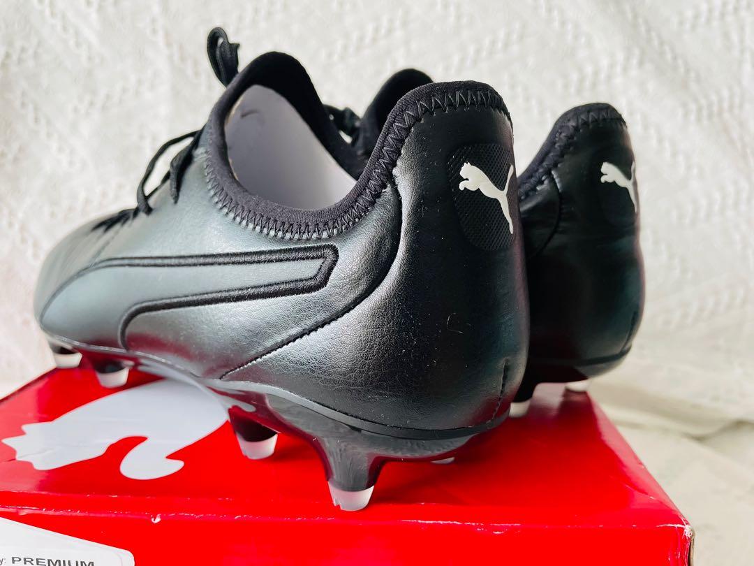 Puma King Pro FG football boots, Sports Equipment, Sports \u0026 Games, Racket \u0026  Ball Sports on Carousell