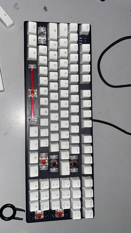 Rakk Ilis (Category: Computer Keyboard) located in Makati City. Submitted by henriii (Listing ID 1121044301, Image 1). Description: Modded Rakk Ilis (Barebones)- with stabs from RK61 & Keycrhon K4 (clipped, lube dried out) - 1000 Tecware Phantom RGB TKL (Barebones) - few keys are de-synced - 900 [SOLD] Reason for sale - unfinished projects, don't have the time to finish it Note: last price, any offers to lower it must be of valid reason. Buyer sh