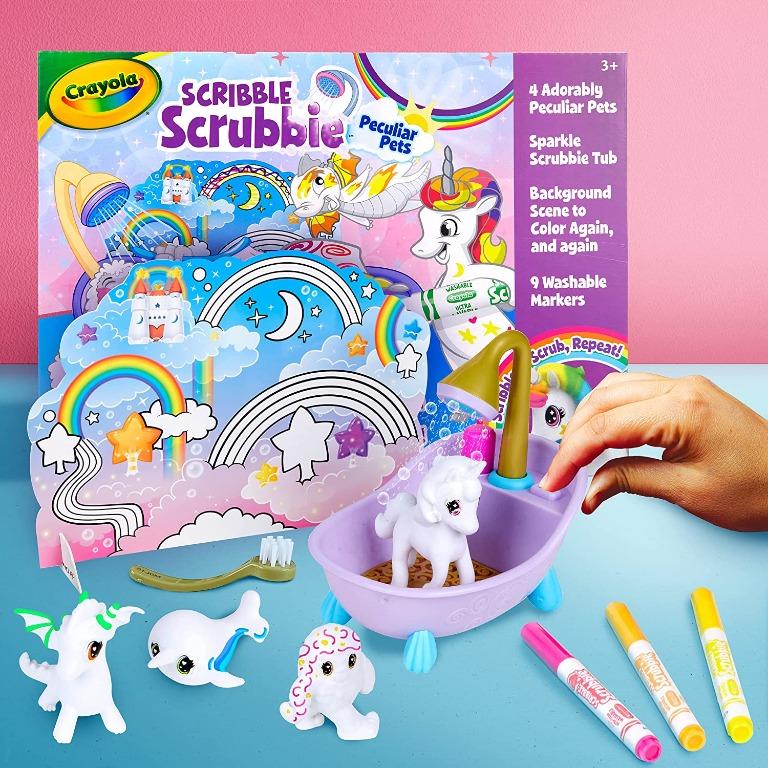 Crayola scribble scrubbie peculiar pets 2025