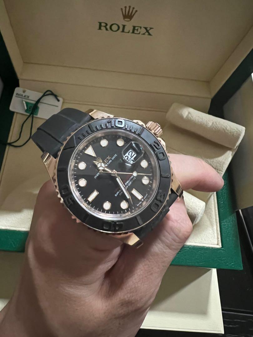 Rolex yacht master 126655 looking trade with pp aquanaut Luxury