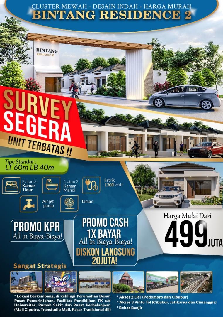 Rumah Mewah Dp 25juta Banyak Gratisnya Di Pusat Kota Cibubur Country