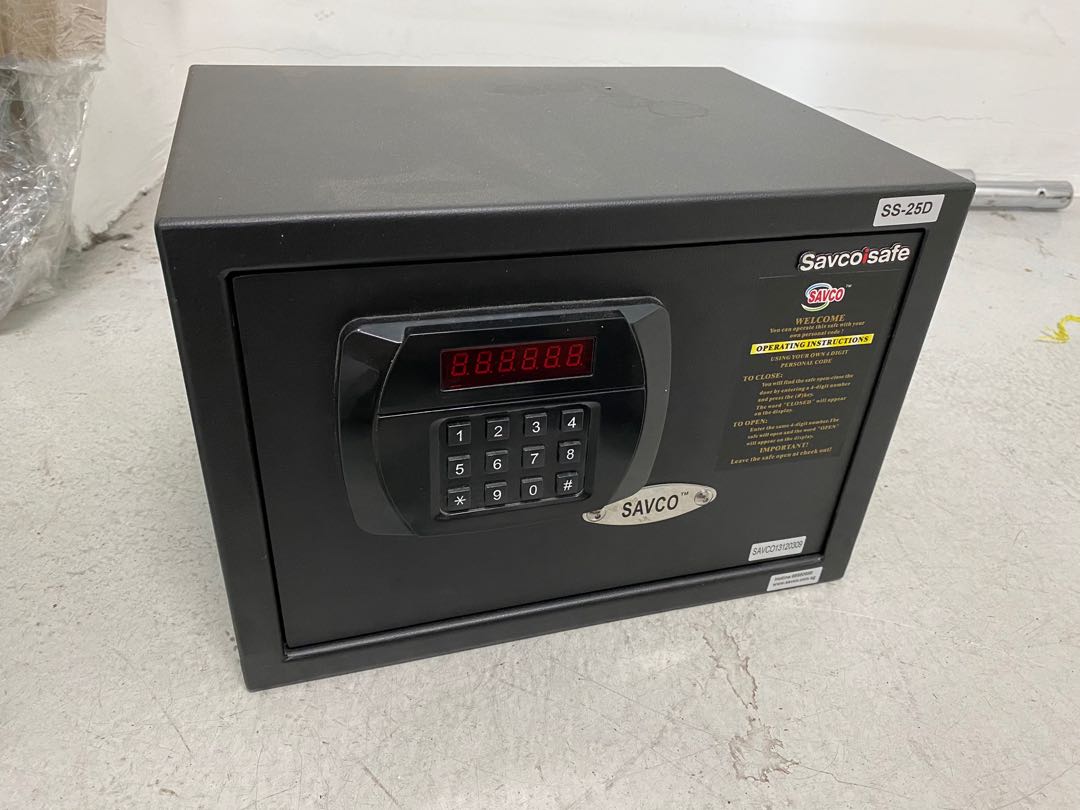 Savco digital safe (ss25d), TV & Home Appliances, Other Home