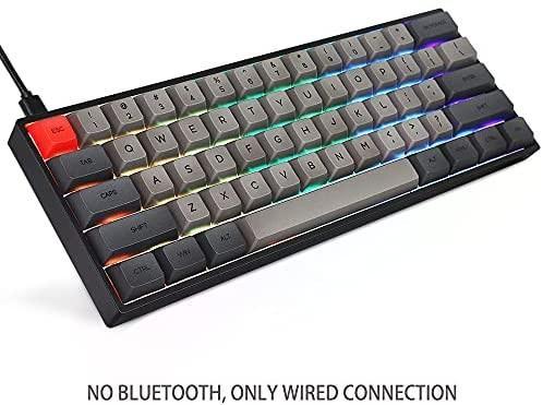 SKYLOONG SK61 61 Keys Hot Swappable Mechanical Keyboard with RGB ...