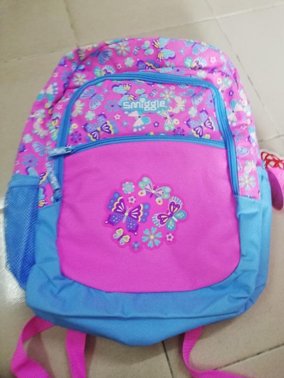 Smiggle JUMP Classic Set Backpack Square Lunchbox Drink Bottle 750ml Original New