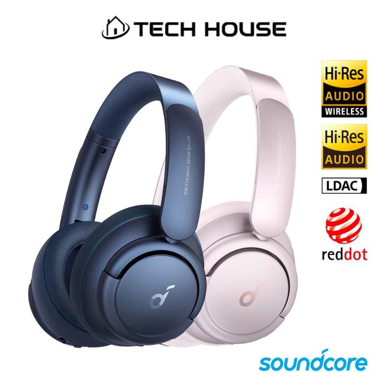  Soundcore Life Q35 Active Noise Cancelling Bluetooth Headphones  with 40H Playtime and LDAC Hi-Res Audio - For Home, Work, Travel :  Electronics