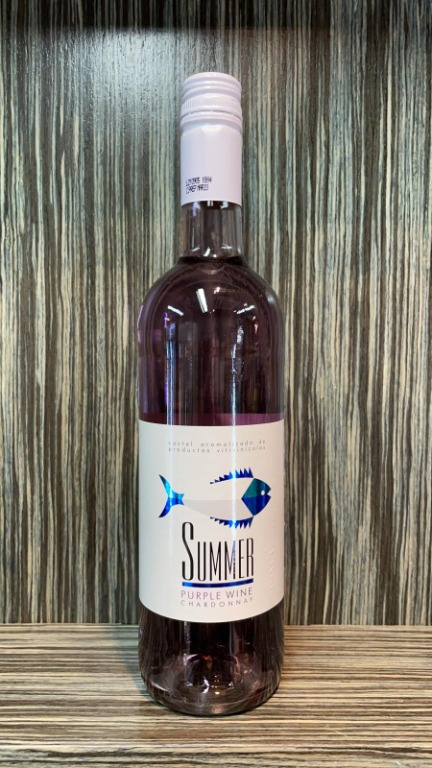 Summer Purple Wine (Chardonnay) - Spain, 嘢食 嘢飲, 酒精飲料- Carousell