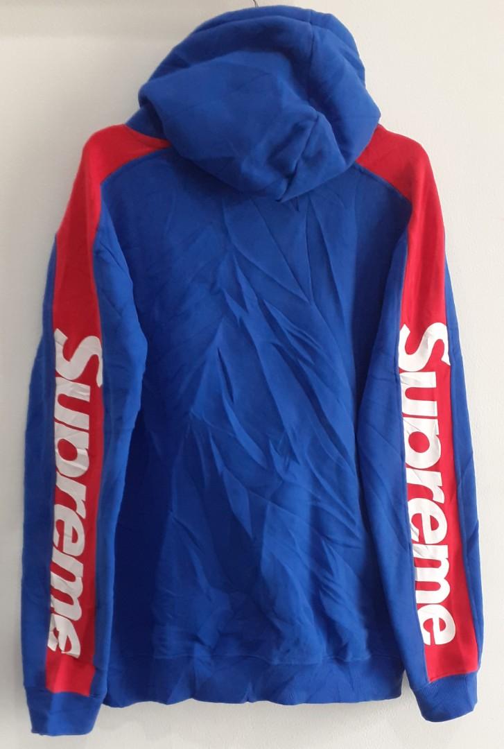 Supreme side hoodie new arrivals