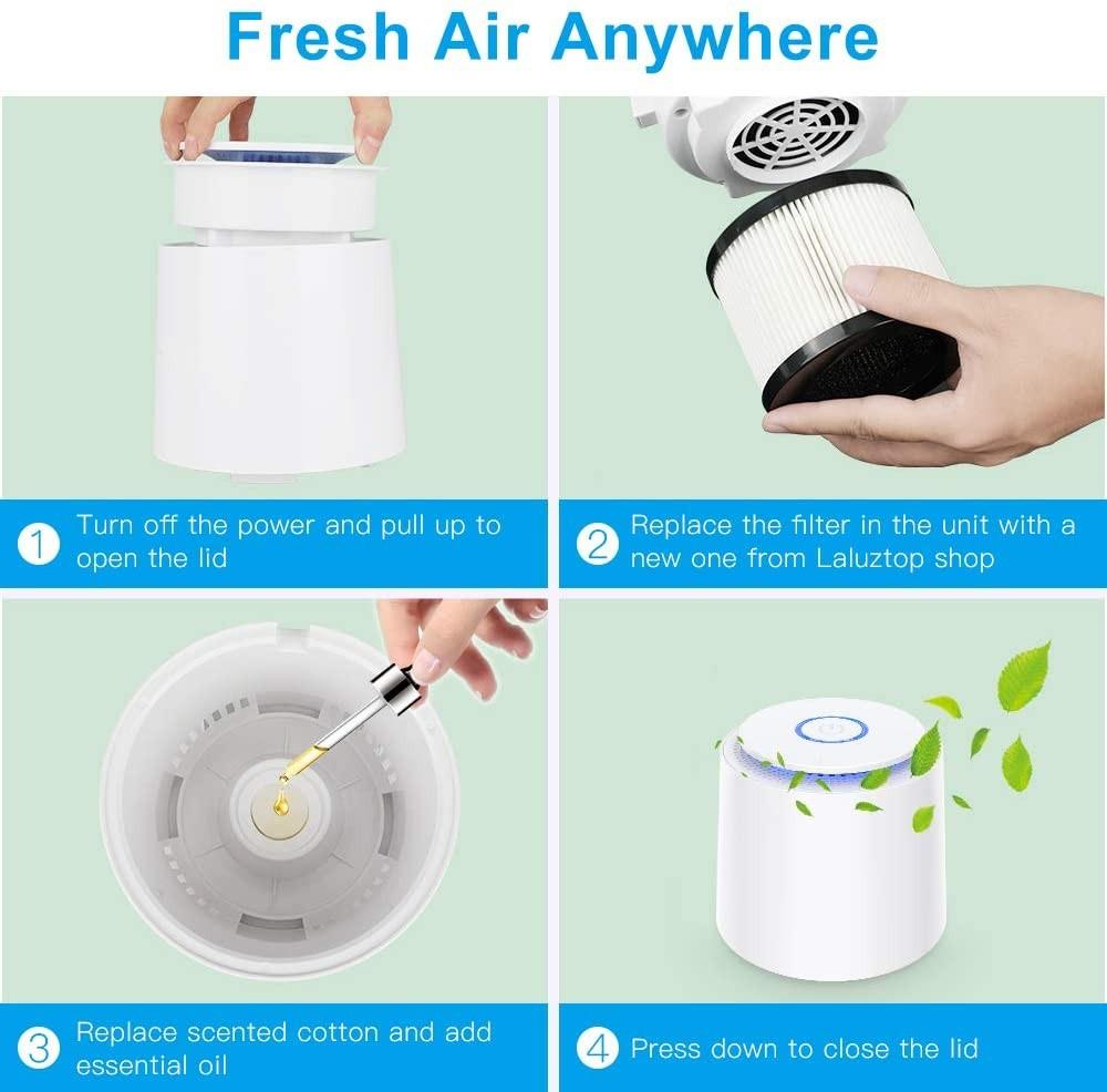 Laluztop air shop purifier