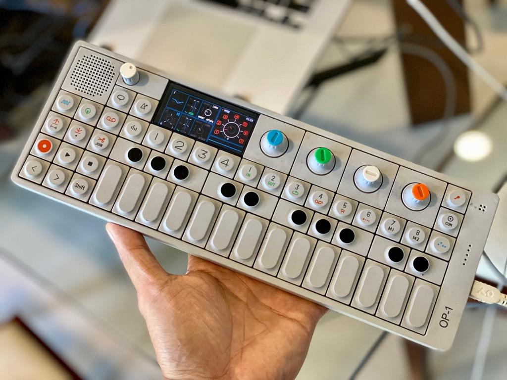 Teenage Engineering OP1 mini synth workstation, Hobbies & Toys, Music