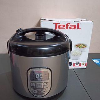 TEFAL 10 cups Jar Type MICRO COMPUTER RICE COOKER with steamer basket ceramic pot