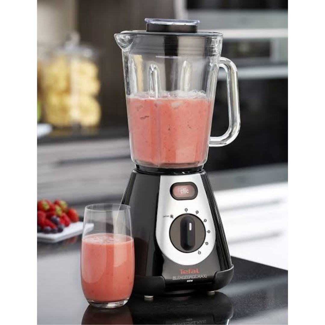TEFAL BLENDFORCE MAXI 2L GLASS JAR BLENDER 5 SPEED + PULSE ICE CRUSH
