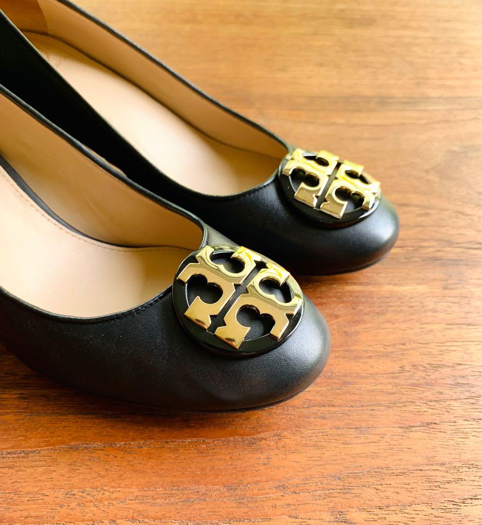 Tory Burch Janey Heels Women s Fashion Footwear Heels on Carousell