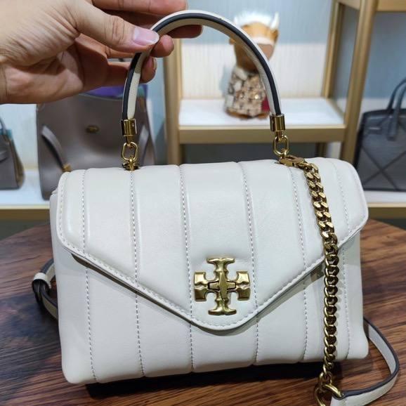 TORY BURCH KIRA QUILTED SATCHEL, Luxury, Bags & Wallets on Carousell