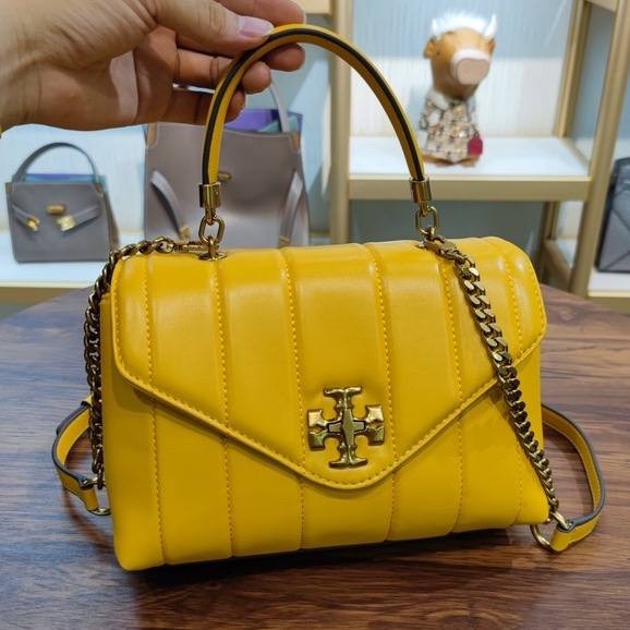TORY BURCH KIRA QUILTED SATCHEL, Luxury, Bags & Wallets on Carousell