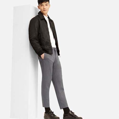 Uniqlo men's ezy ankle hot sale pants