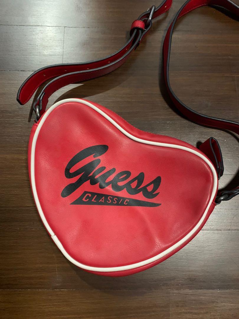 Guess hotsell heart bag