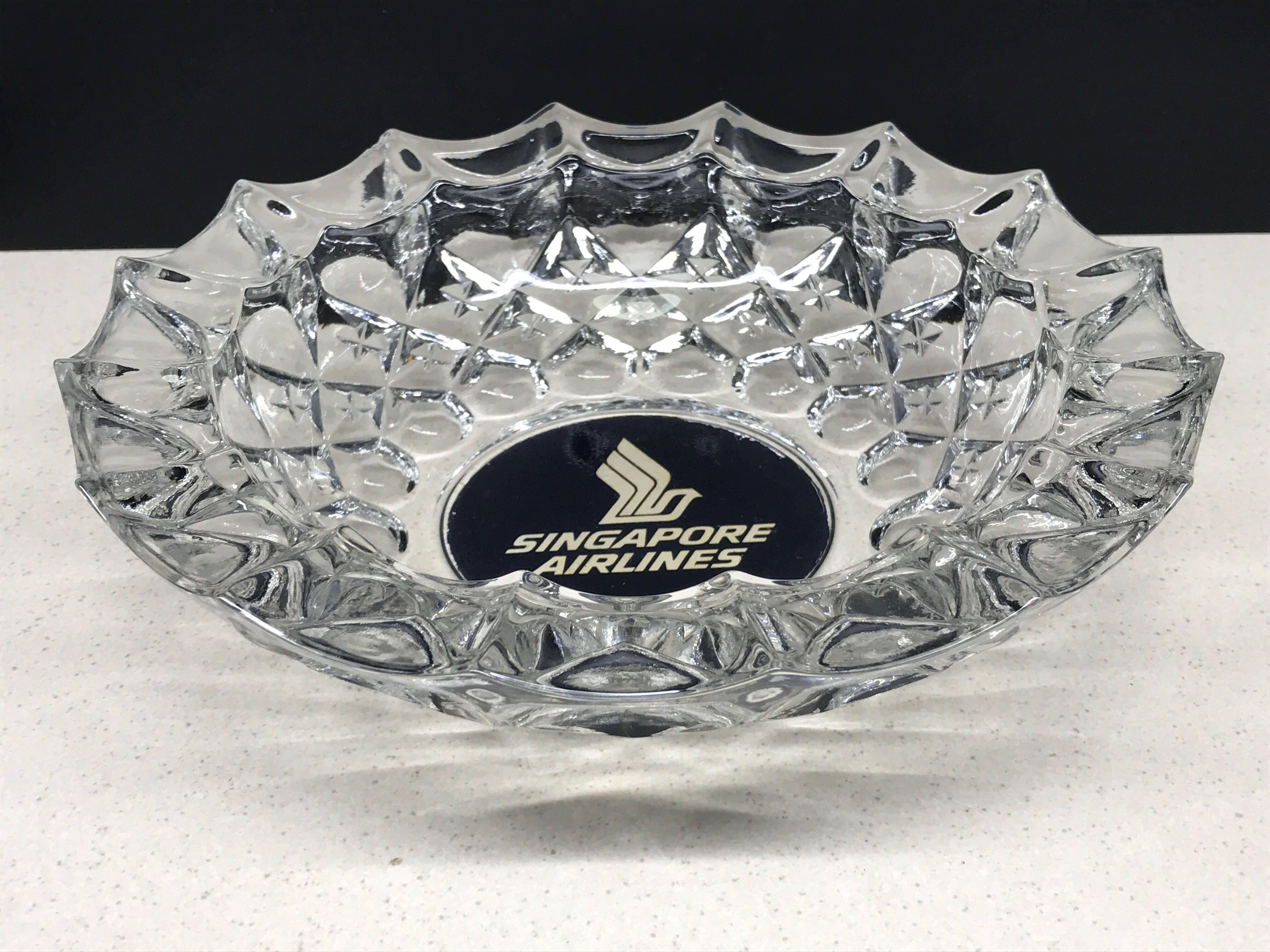 Vintage Singapore Airlines Ashtray , Hobbies & Toys, Memorabilia