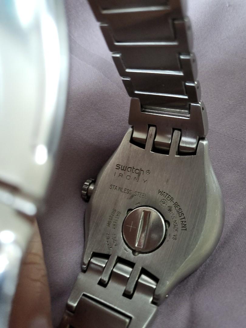 Vintage Swatch Irony battery replaced Luxury Watches on Carousell