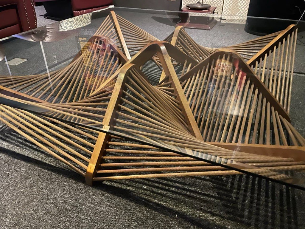 Vito Selma Geo Cocktail Table, Furniture & Home Living, Furniture