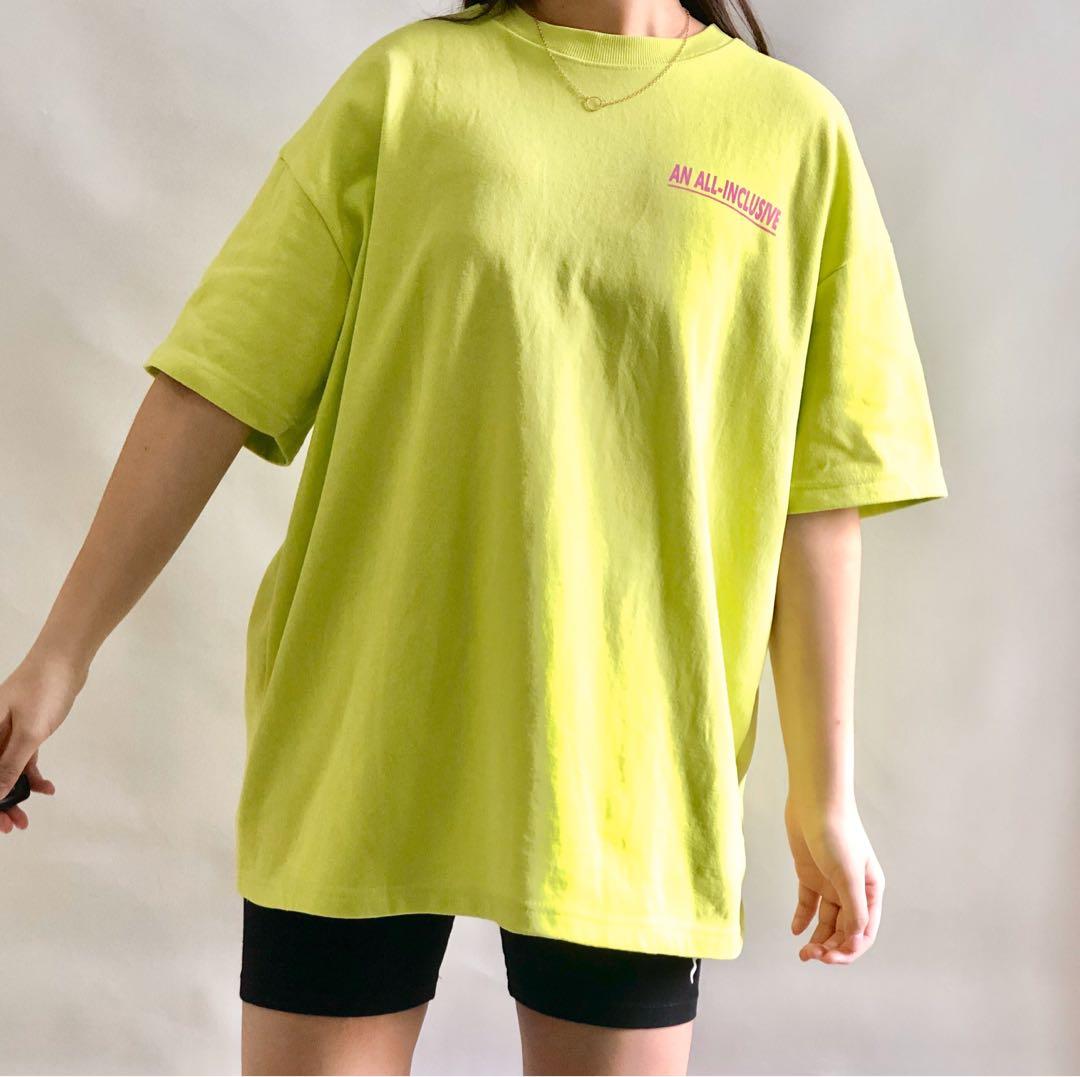 neon black backprint vtg vintage thrift 