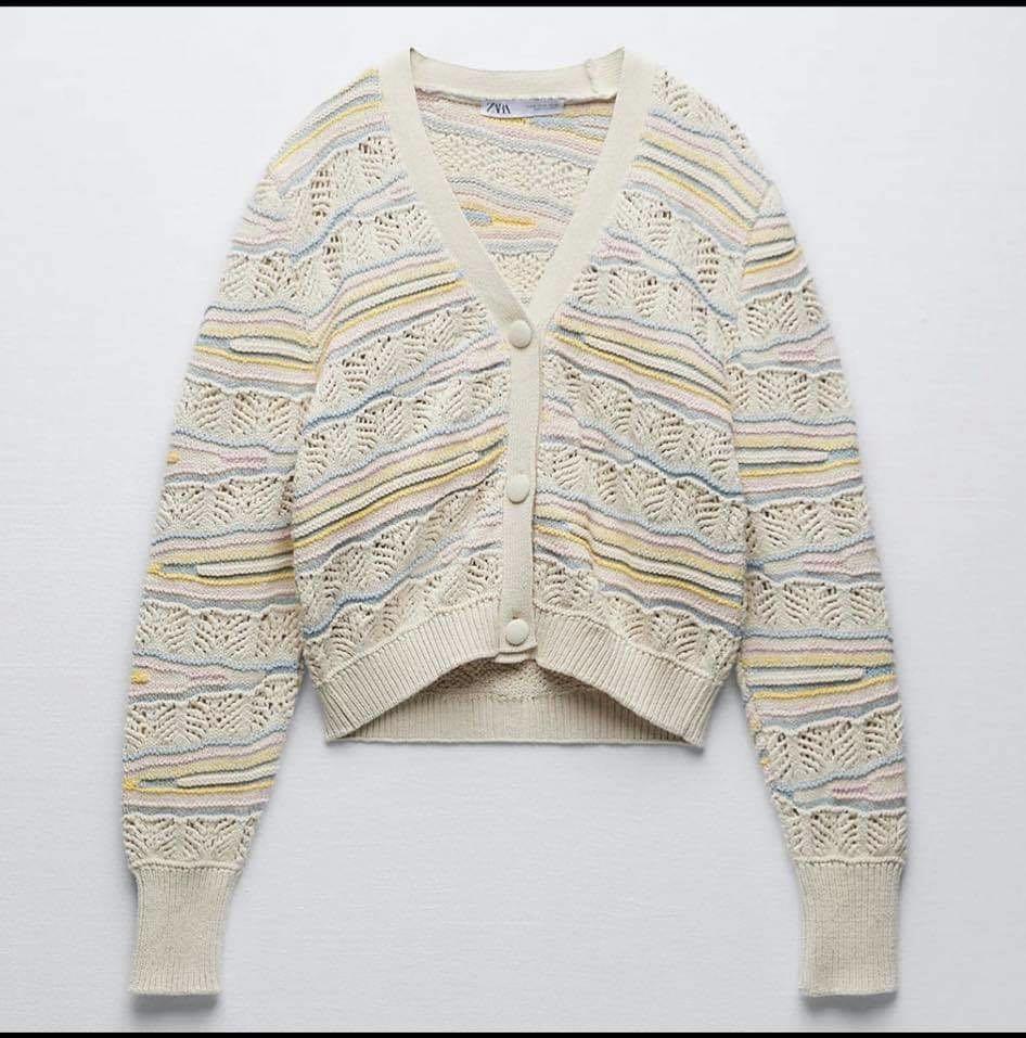 Pastel cardigan zara Clearance