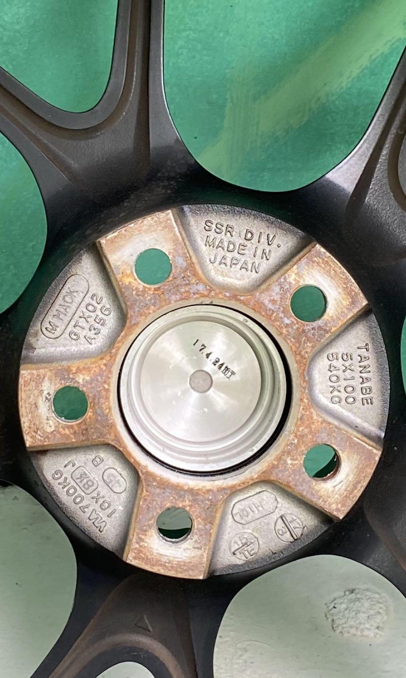 18” SSR GTX02 Sports Rim (Japan) with Bridgestone, Car Accessories