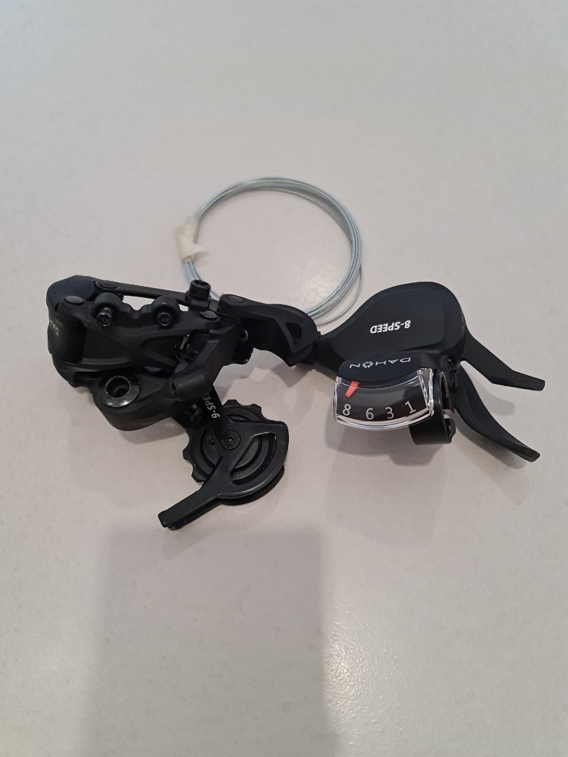 8 speed shifter and derailleur, Sports Equipment, Bicycles & Parts ...