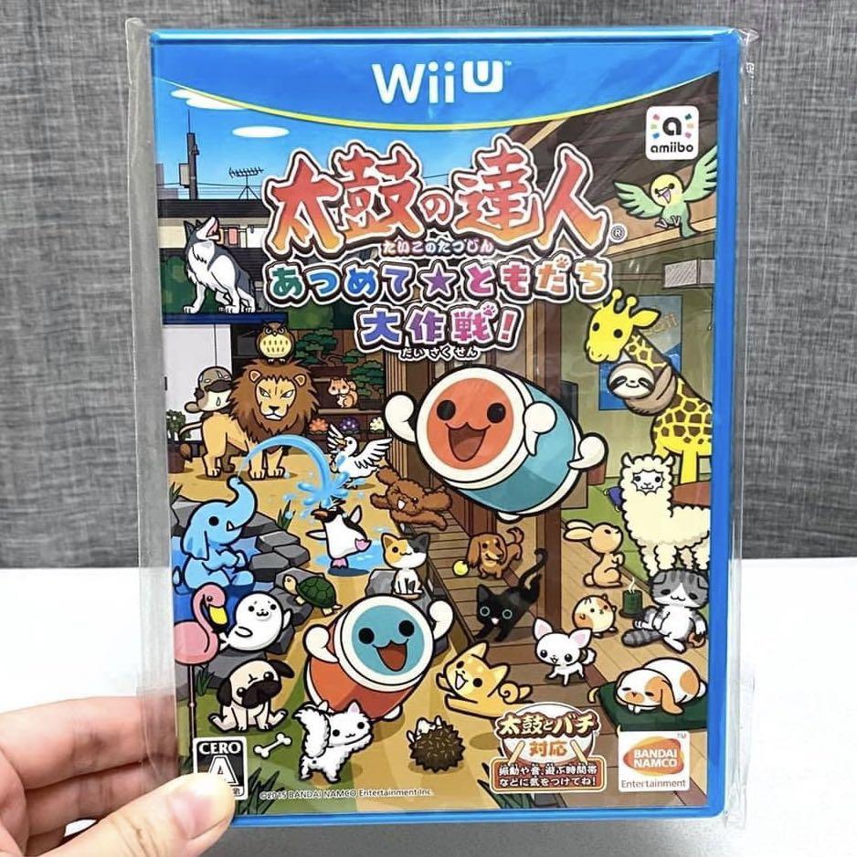 中古 原裝日版wiiu Wii U Game 太鼓之達人大作戰音樂節奏遊戲支援四人同樂 遊戲機 遊戲機遊戲 Nintendo 任天堂 Carousell