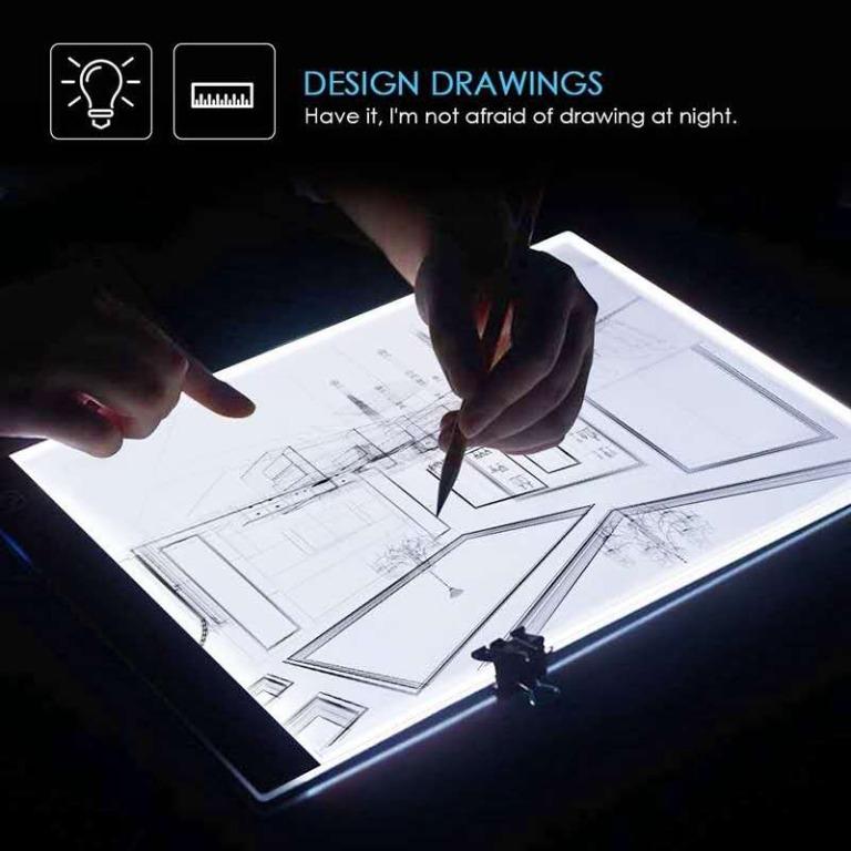 A3 LED Drawing Light Box Tracing Sketching LED Light Pad LED Drawing