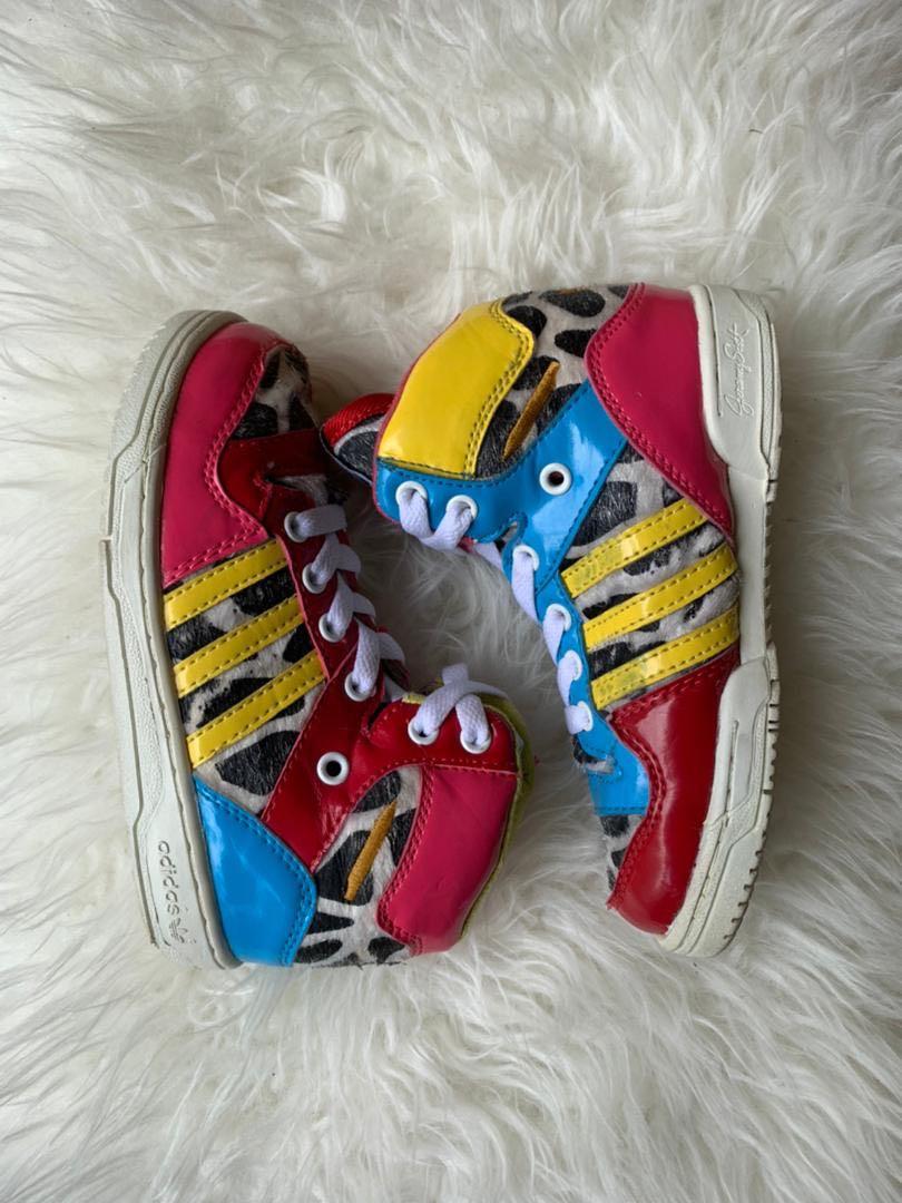 Adidas Jeremy Scott kids size 17 cm Babies Kids Babies Kids Fashion on Carousell