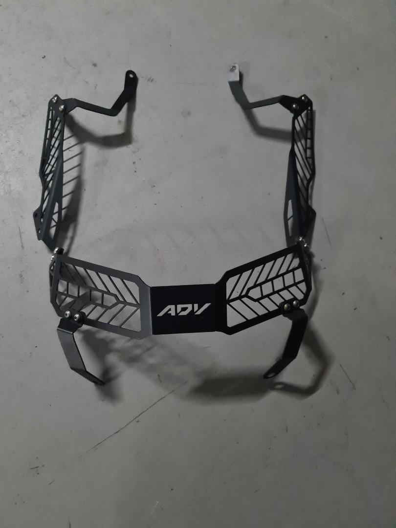 Adv 150 grilled headlight cover, Motorcycles, Motorcycle Accessories on