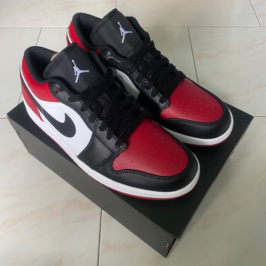 Nike air jordan 1 low hotsell bred