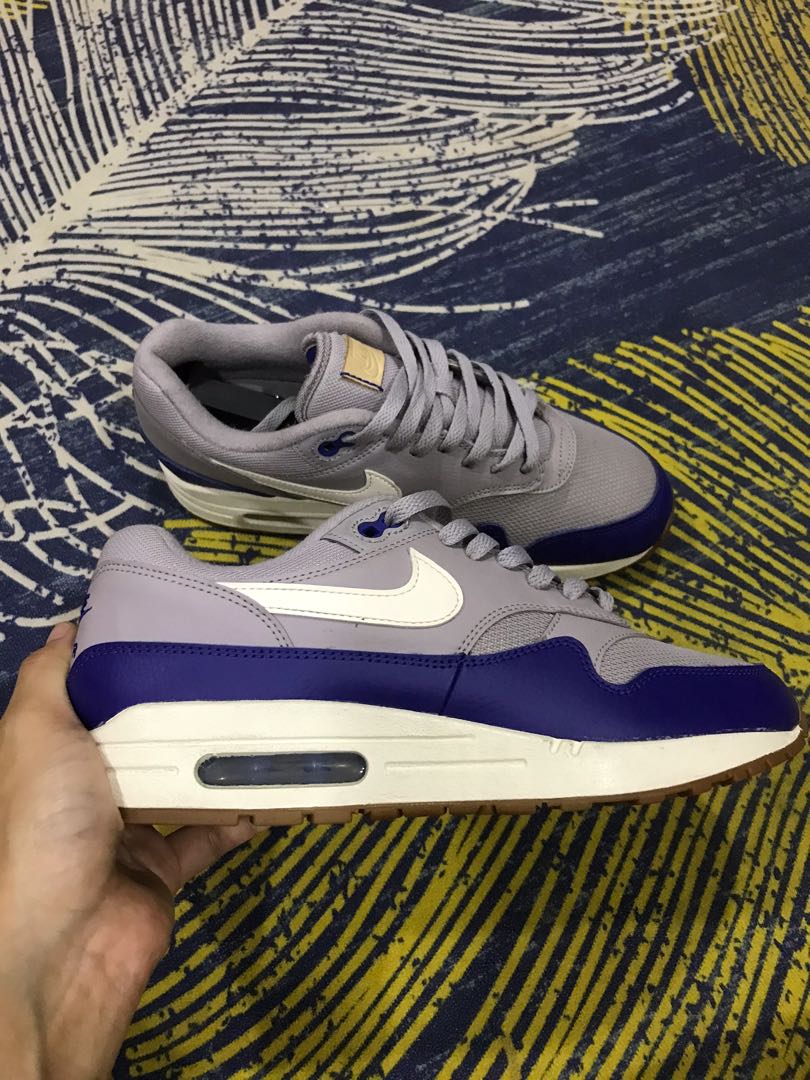 Air Max 1 'deep royal blue', Men's Fashion, Footwear, Sneakers on