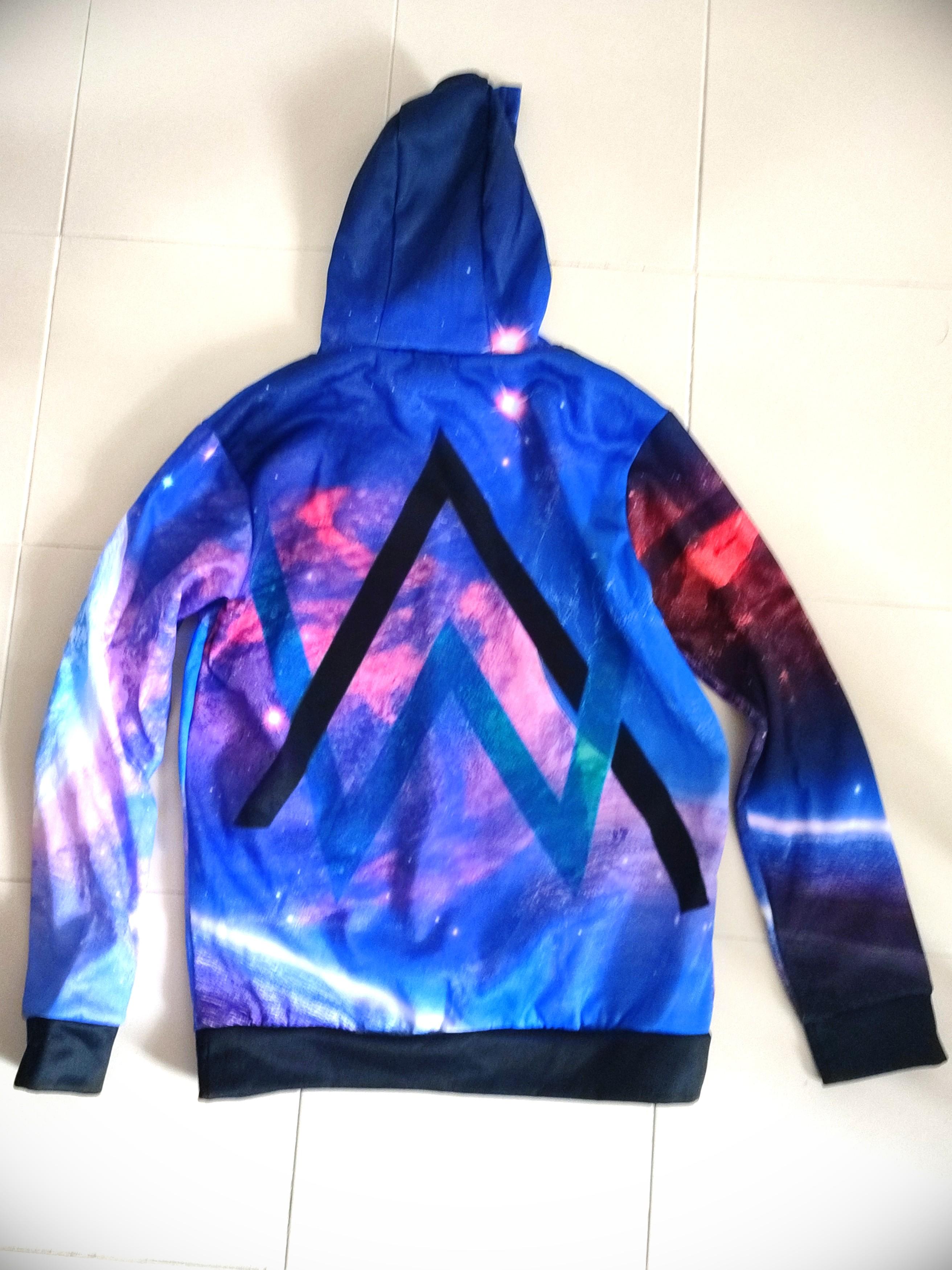 Alan walker shop galaxy hoodie