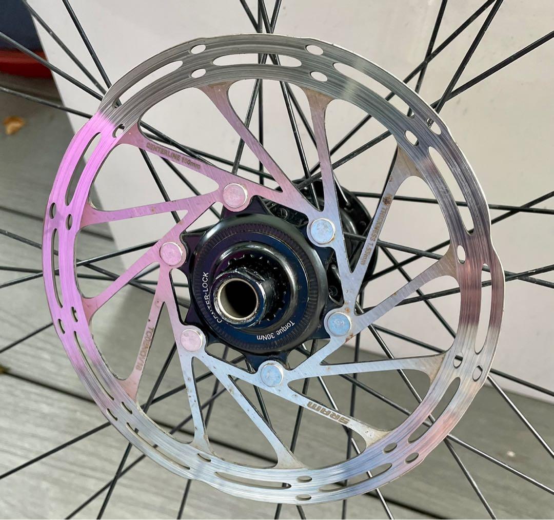 Alexrims GD26 700cc disc wheelset, Sports Equipment, Bicycles & Parts ...