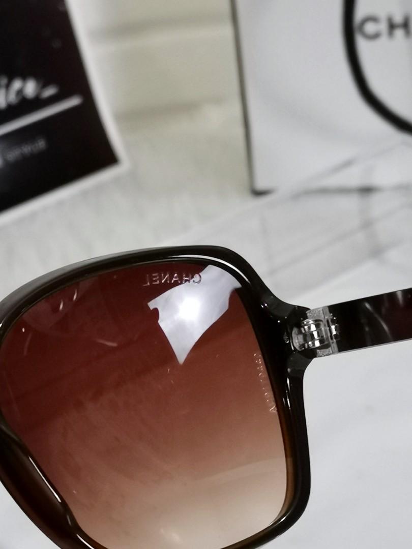 CHANEL sunglasses 5168 Collection Miroir Black frame  Drouotcom
