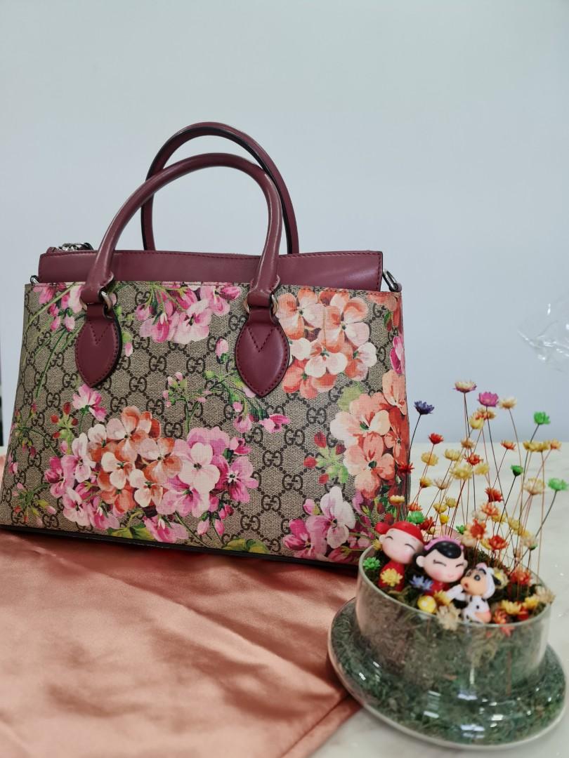 Gucci blooms store supreme tote