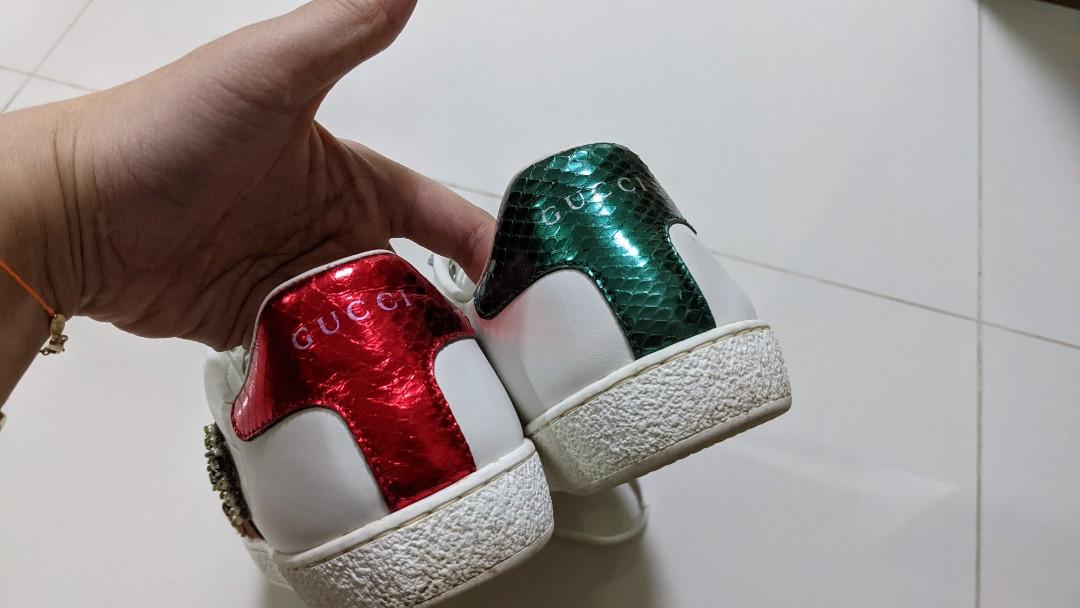Gucci sneakers sales heart dagger