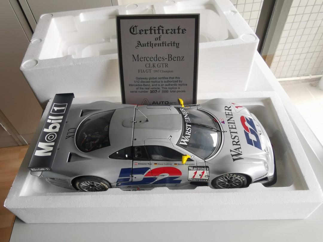 売り出し正本 AUTOart Mercedes Benz CLK GTR 1/12 - おもちゃ