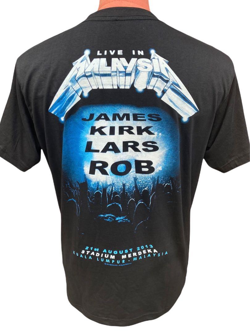 BAJU METALLICA KLCC Tour Malaysia Men s Fashion Tops Sets