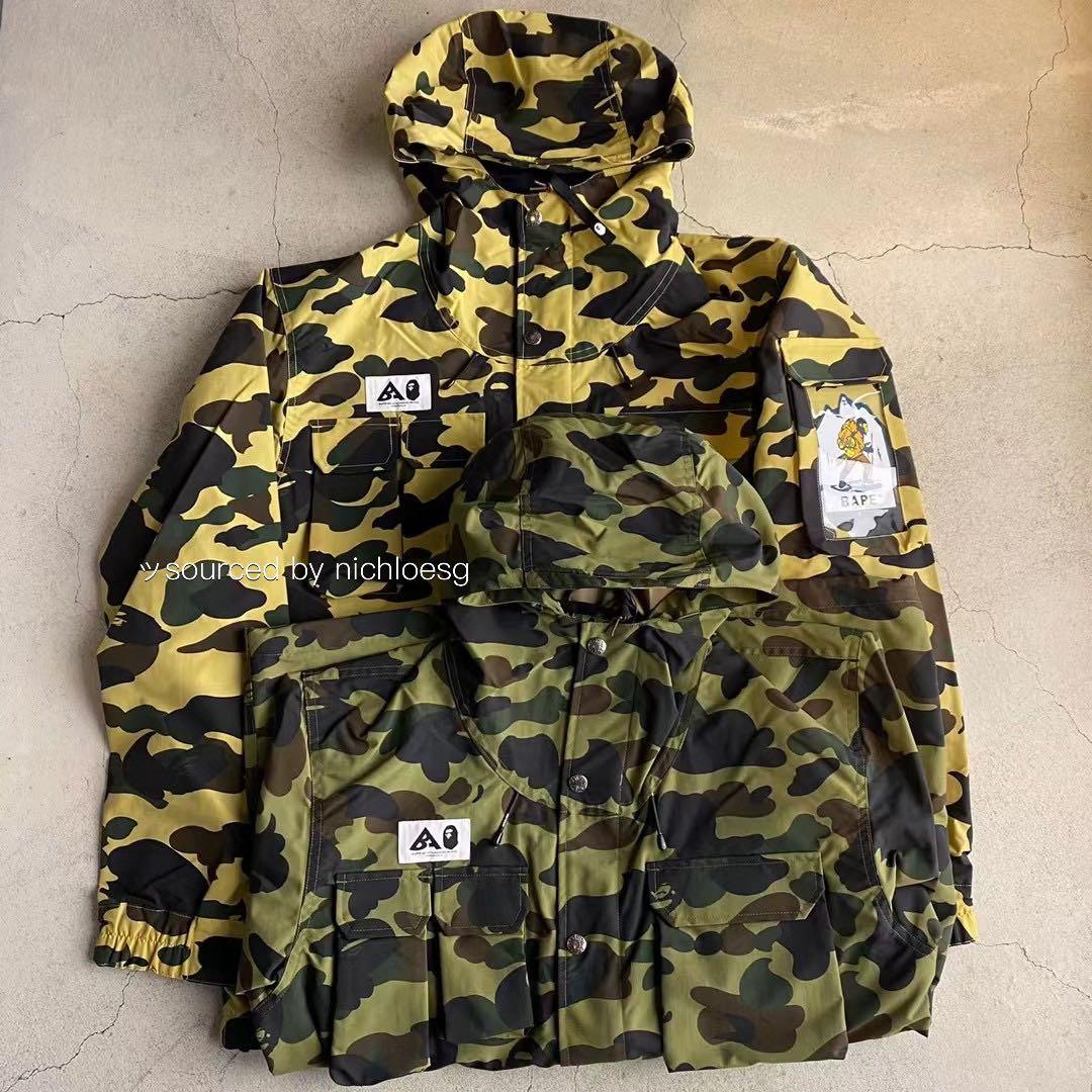 bape parka jacket