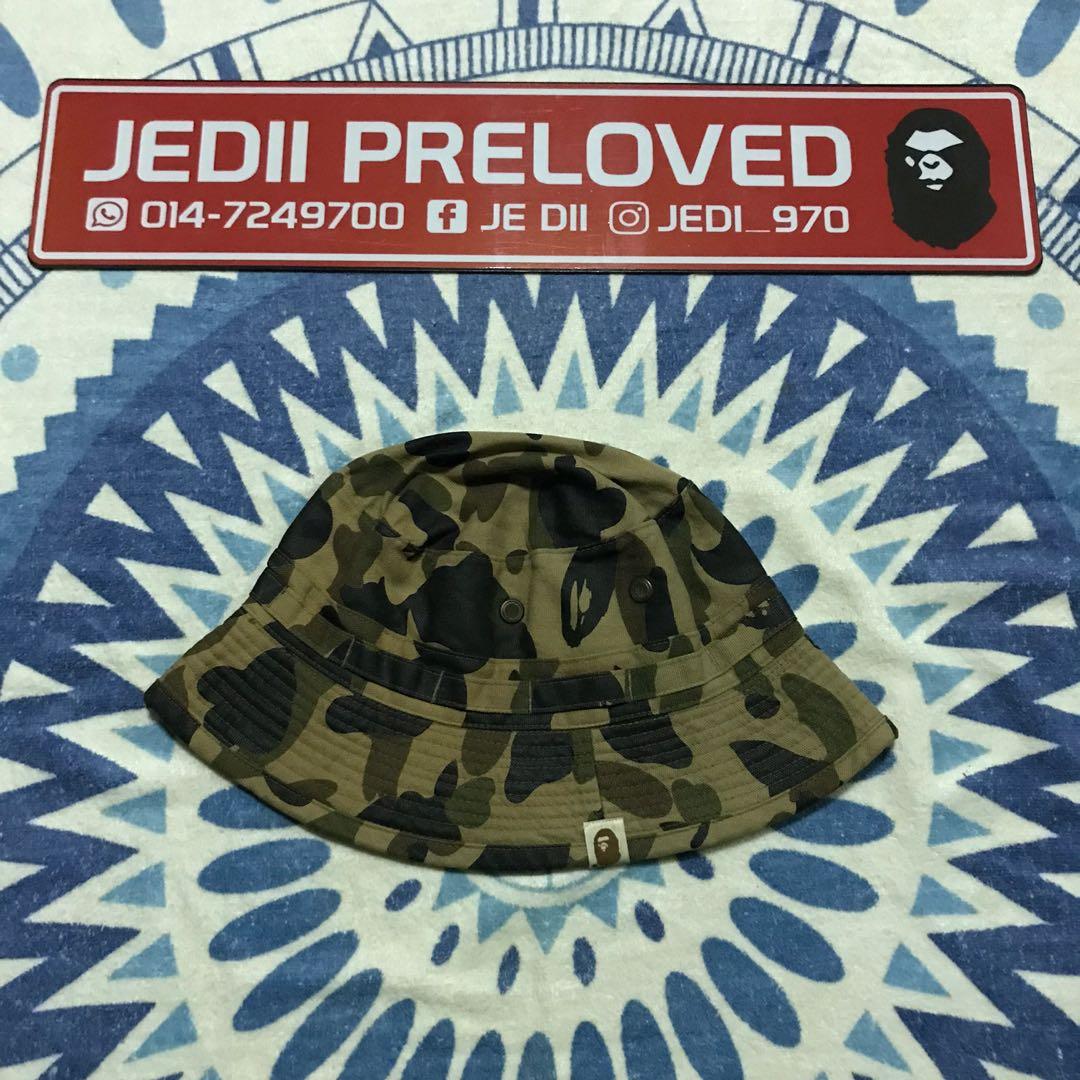 BAPE Bucket Hat, Men's Fashion, Watches & Accessories, Cap & Hats on