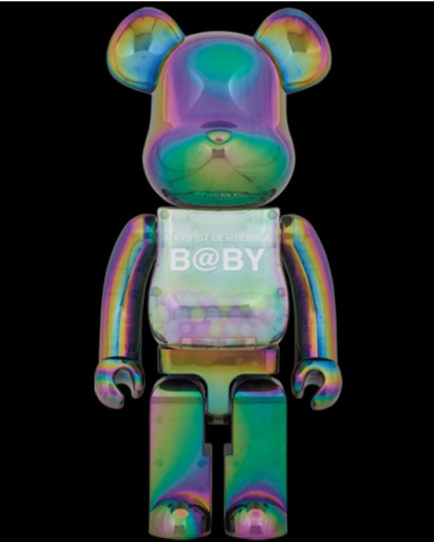 MY FIRST BE@RBRICK BLACK CHROME 1000% - www ...