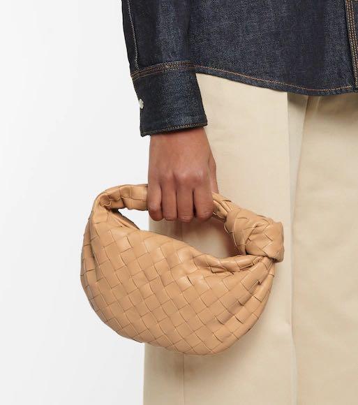 Bottega veneta on sale mini jodie almond