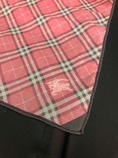 Burberry Plaid Pink Handkerchief