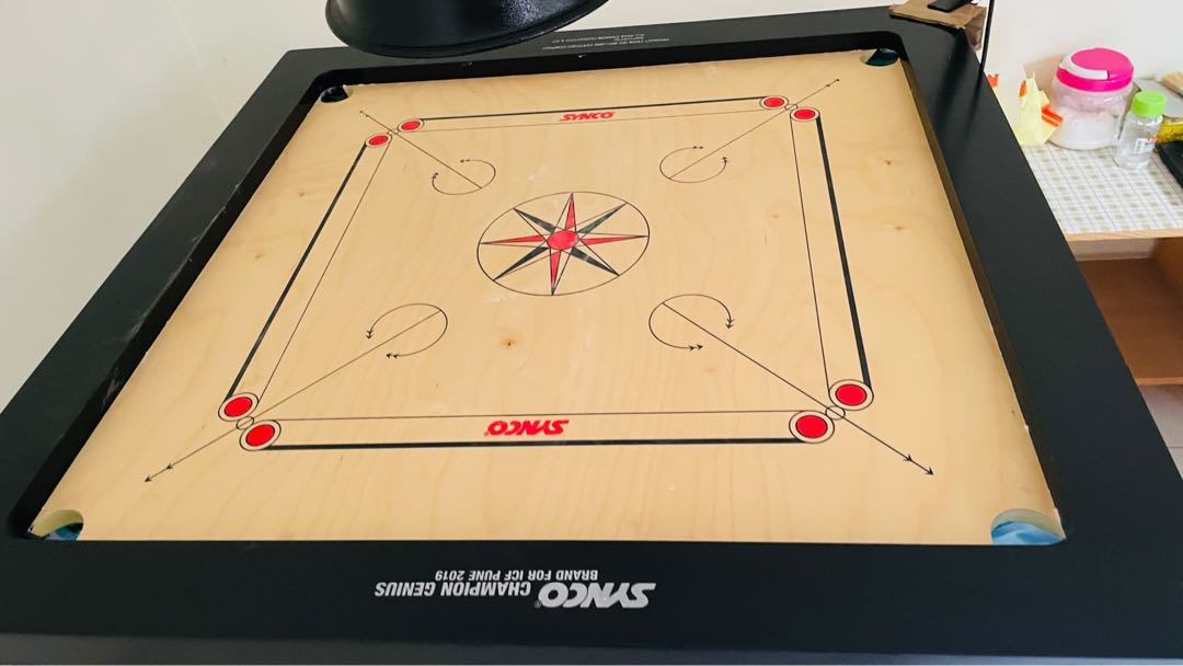 Carrom Board International Tournament Synco Board Hobbies